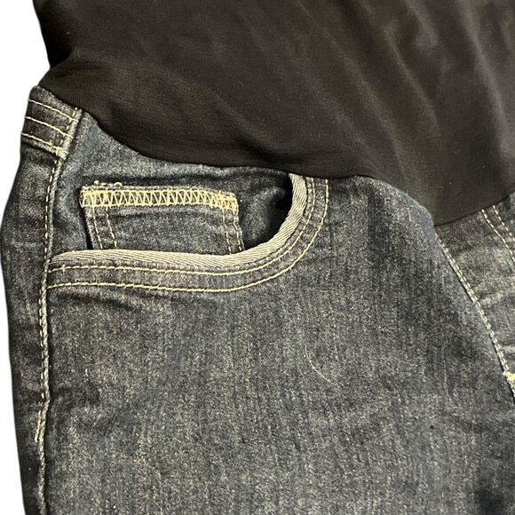 BELLA VIDA MATERNITY Skinny Jeans Size Small Like New Stretchy Nice Detail - Picture 3 of 8